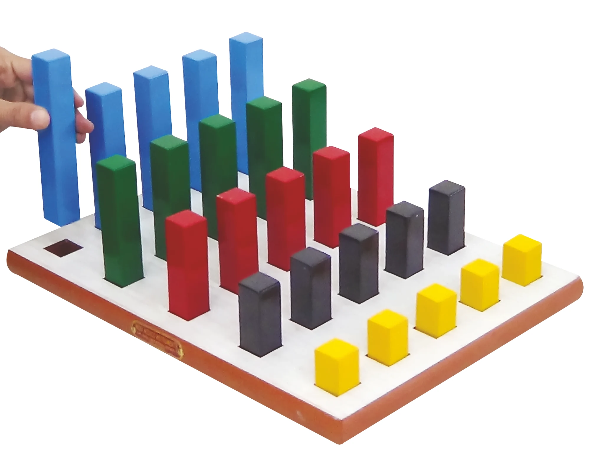 Graded Triangular Peg Board