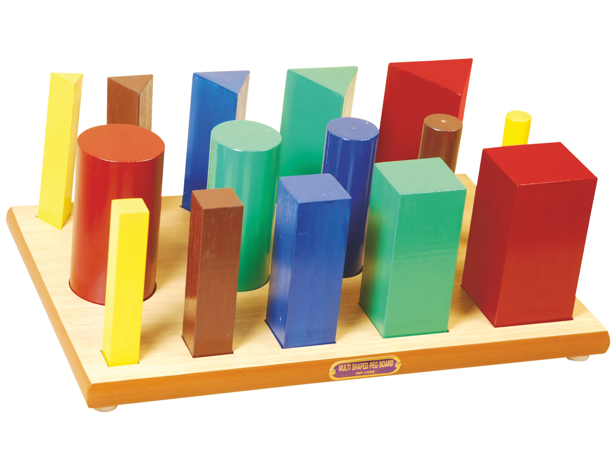 Multi Shaped Peg Board