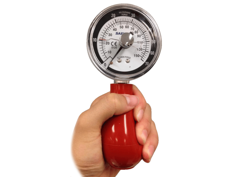 Saehan Bulb Squeeze Dynamometer by Sunrise Industries - hand and finger strength assessment device
